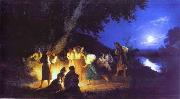 Henryk Siemiradzki, Night on the Eve of Ivan Kupala